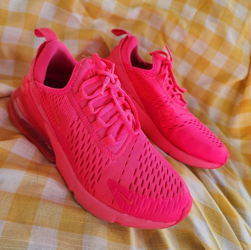NIKE Air 270  Pink! Have worn the a few times but they just feel to tight on me.